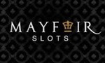 Mayfair Slots logo, a Vegas Mobile Casino sister site
