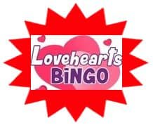 Lovehearts Bingo bingo logo