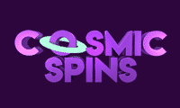 Cosmic Spins logo, a Grace Media casino