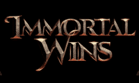 Immortal Wins logo, a Jumpman casino like Space Wins