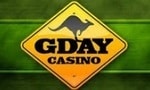 GDay Casino logo, run by White Hat Gaming