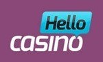 Hello Casino homepage screenshot
