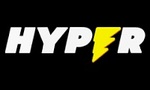 Hyper Casino homepage screenshot