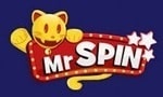 Mr Spin homepage screenshot