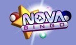 The official logo of Nova Bingo of the closed bingo network