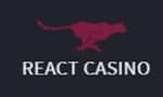 React Casino logo, a sister brand on the EveryMatrix platform