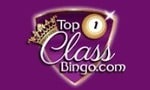 Topclass Bingo logo, official artwork from the Dragonfish bingo family