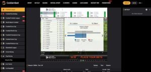 GoldenBet casino homepage screenshot