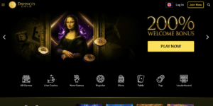 Davinci’s Gold lobby screenshot