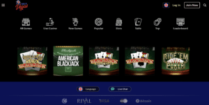 This Is Vegas casino games lobby screenshot