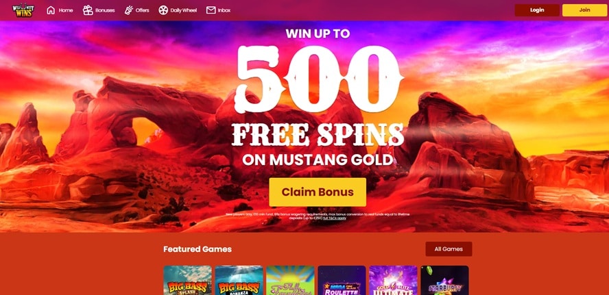 Wild West Wins casino logo