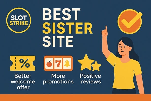 Onyx Slots sister sites compared in a table