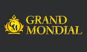 Grand Mondial logo, a Zodiac Casino sister site