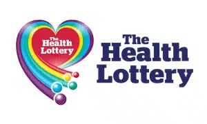 The Health Lottery logo, a UK society lottery