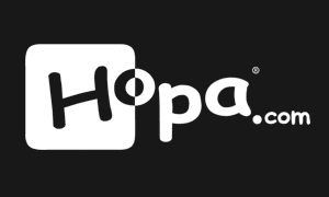 Hopa casino logo, a Barz sister site