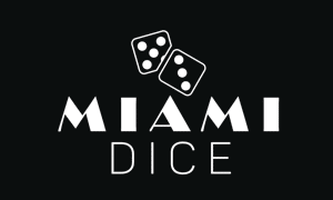 Miami Dice casino logo, a Barz sister site