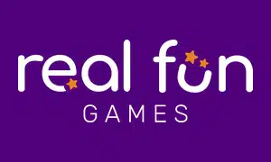 Real Fun Games logo, a Jumpman Gaming casino brand