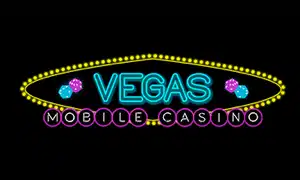 Vegas Mobile Casino logo, a ProgressPlay brand