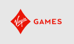 Virgin Games logo, a Rainbow Riches Casino sister site